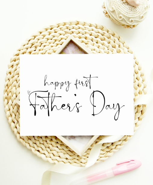 
            
                Load image into Gallery viewer, Happy First Fathers Day Card
            
        