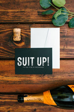 Black Be My Groomsman Proposal Card, Suit Up, Groomsman Invite Wedding Cards, Asking Groomsman, Gift Best Man Invitation, Modern Wedding