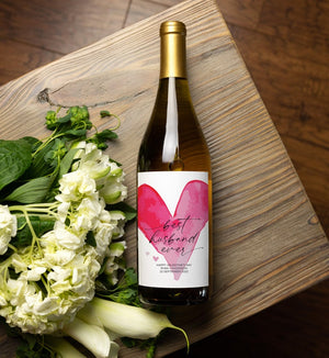 
            
                Load image into Gallery viewer, Custom Best Husband Ever Wine Label Sticker - Valentines Day Wine Labels
            
        