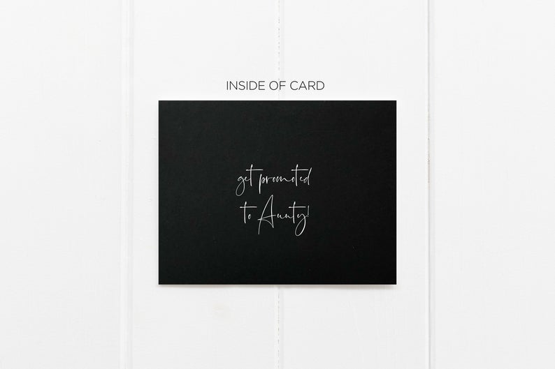 
            
                Load image into Gallery viewer, Black and White Only The Best Friends Pregnancy Announcement Card
            
        