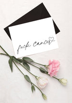 Cancer Encouragement Card, Breast Fuck Cancer Card, Get Well Soon Cancer Sympathy Gift, Thinking of You, Feel Better Friend, Survivor