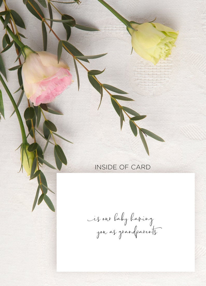
            
                Load image into Gallery viewer, The Only Thing Better Than Having You As Parents...Pregnancy Announcement Card
            
        