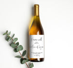 Fun Matron of Honor Proposal Wine Label, Will You Be My Gifts, Wedding Bottle Stickers, Pairs Well Bridesmaid Asking, from Bride for Friend