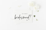 Modern Will You be My Bridesmaid Proposal Card, Bridesmaid Asking Wedding Card, Bridal Party Request, Maid of Honour Gift Ideas, BT