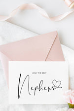 Best Nephews Pregnancy Announcement Card, Pregnancy Reveal Cards for Cosuins, You're Going to be Promoted to Cousin To Be Gift, Expecting