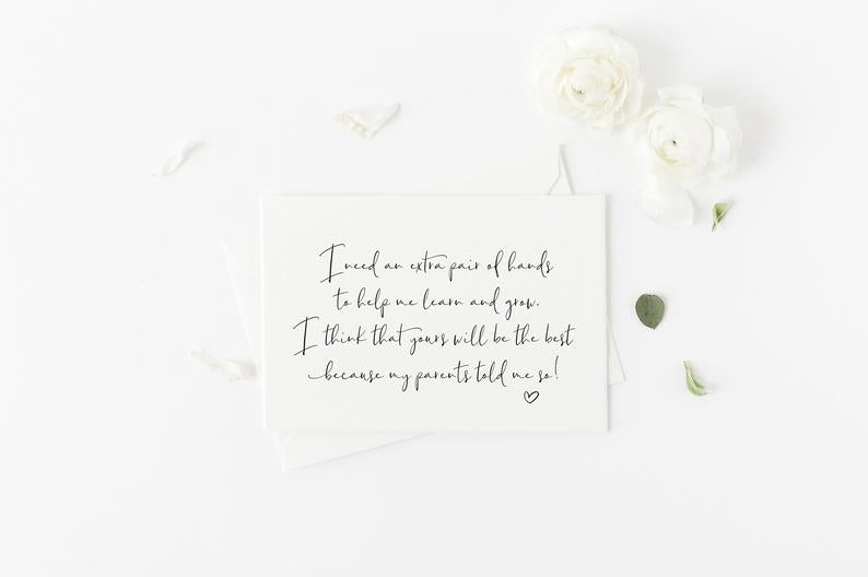 
            
                Load image into Gallery viewer, Will You Be My GodParents Proposal Card, Godmother Request, Christening Gift, Baptism, Guide Parent Ask, Extra Pair of Hands, Naming
            
        