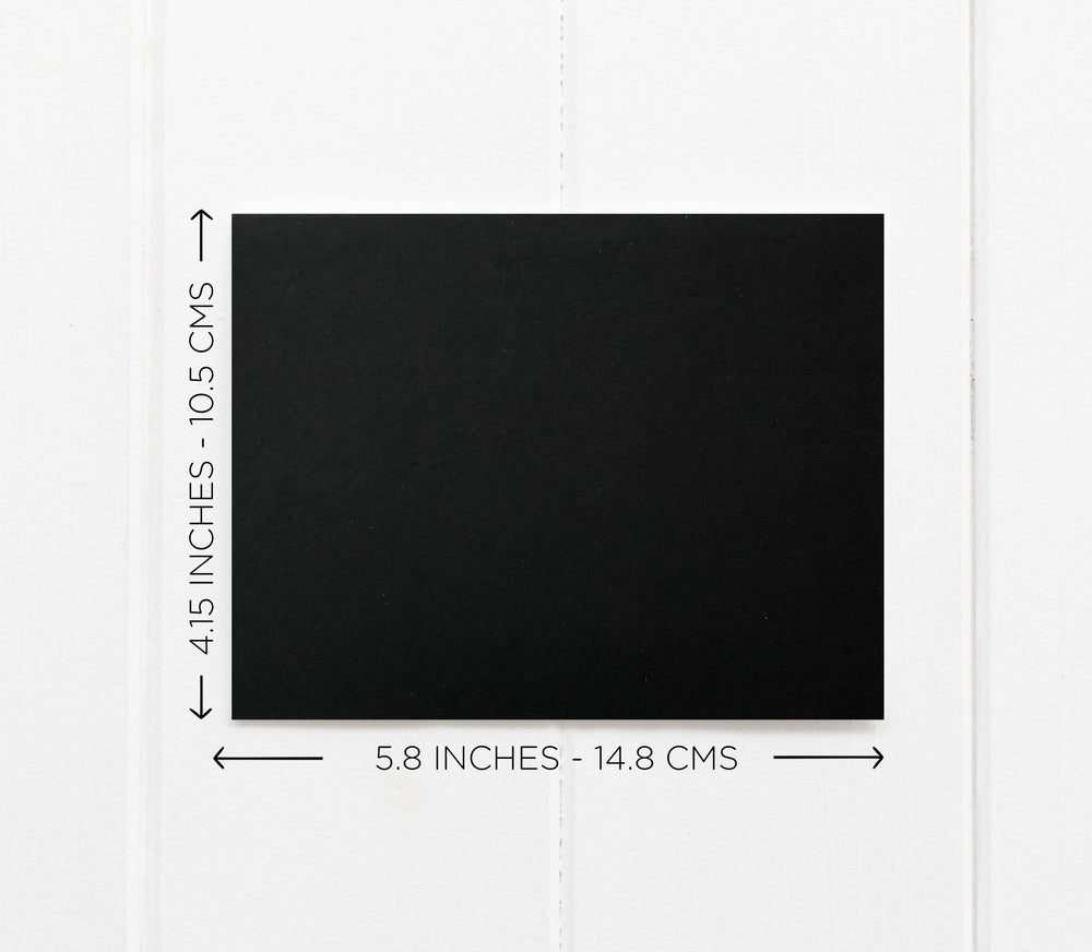 Black and White "Thanks Man" Bridal Party Thank You Card