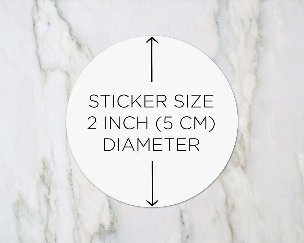 
            
                Load image into Gallery viewer, Custom Round Thank You Stickers, Wedding Favour Stickers
            
        