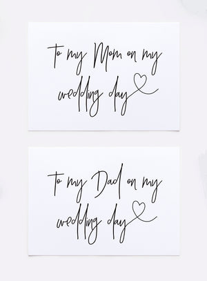 To My Mom on my Wedding Day Card for Mother of Bride