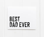 Funny Best Dad Ever Fathers Day CArd