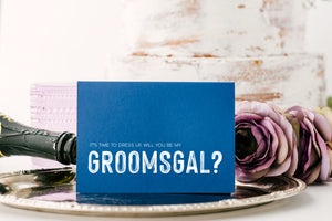 
            
                Load image into Gallery viewer, Will You Be My GroomsGal Gift for Female Groomsmen From Groom
            
        