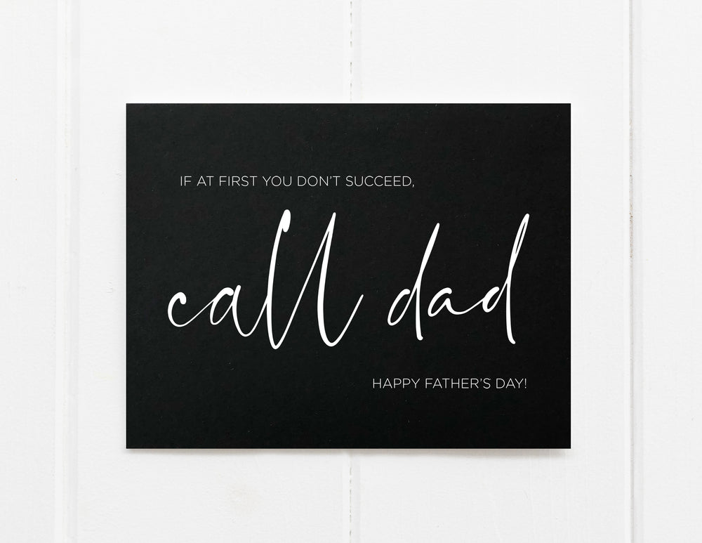 
            
                Load image into Gallery viewer, Black Funny Fathers Day Daddy Card from Daughter
            
        