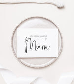 Pregnancy Announcement Card for Mom, Mum, Pregnancy Reveal Card for Mother, You're Going to be a Grandmother To Be Gift, Grandma New Baby