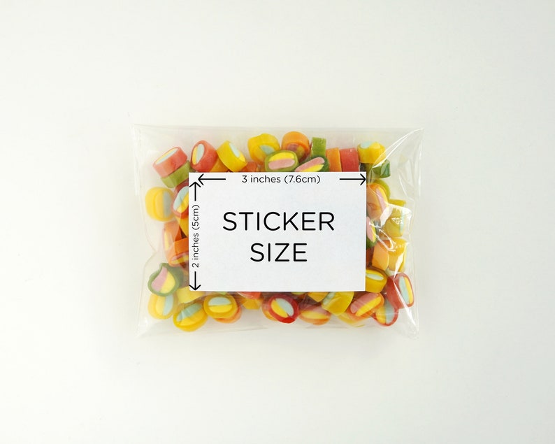 Custom Rectangle Happy Holidays Gift Stickers, Simple Label Stickers